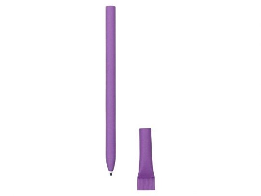 Ручка картонная с колпачком Recycled, фиолетовый, арт. 020814003