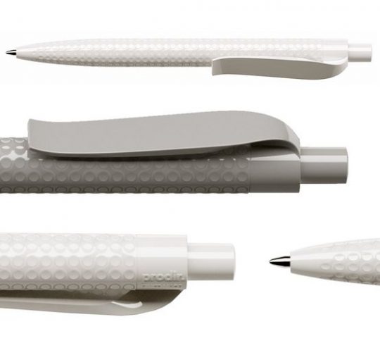 Ручки Prodir с индивидуальным фактурным узором, модель QS, чернильный / гелевый стержень