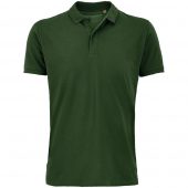 Рубашка поло мужская Planet Men, темно-зеленая, размер L