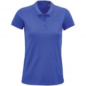 Рубашка поло женская Planet Women, ярко-синяя, размер XS