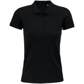 Рубашка поло женская Planet Women, черная, размер XXL