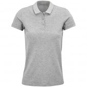 Рубашка поло женская Planet Women, серый меланж, размер XXL