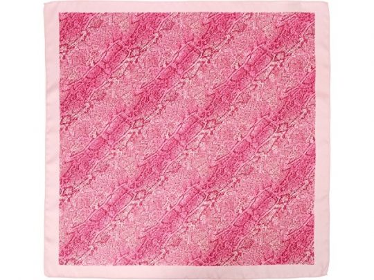 Платок розовый 500*515 мм в подарочном мешке, арт. 020950303