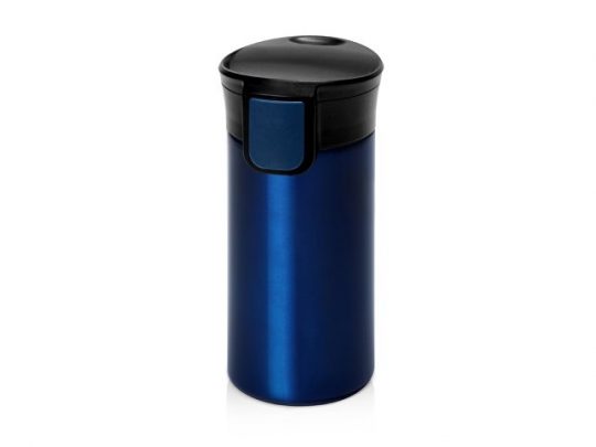 Вакуумная термокружка с кнопкой Upgrade, Waterline, темно-синий, арт. 020969903