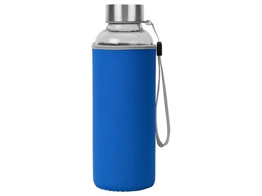 Бутылка для воды Pure c чехлом, 420 мл,синий, арт. 020831603