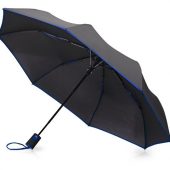 Зонт-полуавтомат складной Motley с цветнами спицами, синий, арт. 021544503