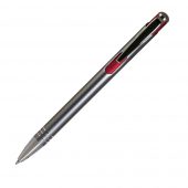 Шариковая ручка Bello, серая/красная