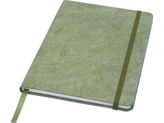 Блокнот Breccia, формат А5, с листами из каменной бумаги, зеленый, арт. 021673703