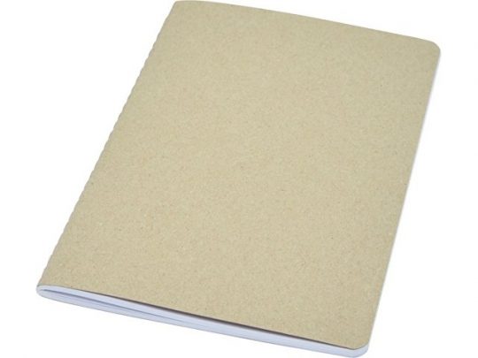 Блокнот Gianna из переработанного картона, натуральный, арт. 021674003