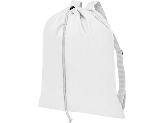 Рюкзак со шнурком и затяжками Oriole, белый, арт. 021637603