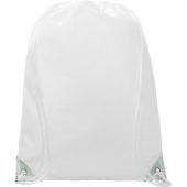 Рюкзак со шнурком Oriole, имеет цветные края, зеленый, арт. 021639403