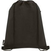 Рюкзак со шнурком Ross из переработанного ПЭТ, heather medium grey, арт. 021643603