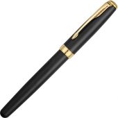 Ручка-роллер Parker модель Sonnet Matte Black GT в футляре, арт. 021859803