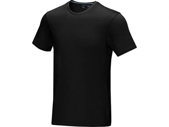 Мужская футболка Azurite с коротким рукавом, изготовленная из натуральных материалов, черный (S), арт. 021661503