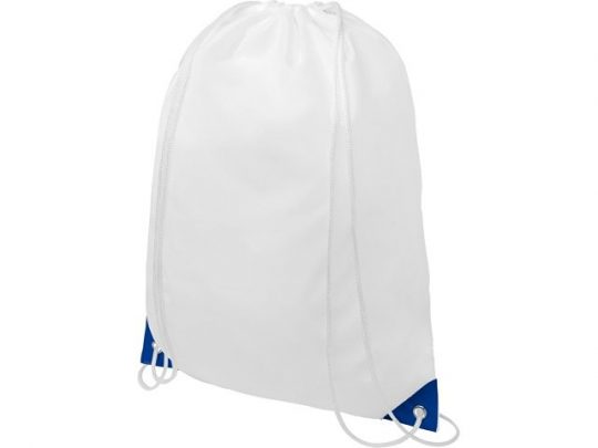 Рюкзак со шнурком Oriole, имеет цветные края, синий, арт. 021639503