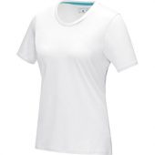 Женская футболка Azurite с коротким рукавом, изготовленная из натуральных материалов, белый (XS), арт. 021662403