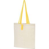 Складная эко-сумка Nevada из хлопка плотностью 100 г/м², желтый, арт. 021640603
