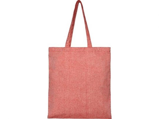 Эко-сумка Pheebs из переработанного хлопка, плотность 210 г/м², красный яркий, арт. 021621403