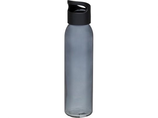 Спортивная бутылка Sky из стекла объемом 500 мл, черный, арт. 021627803
