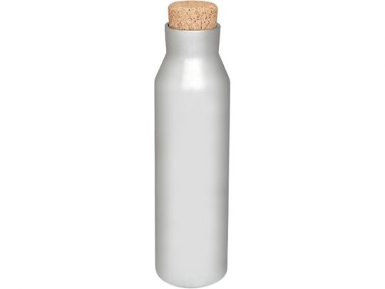 Вакуумная изолированная бутылка с пробкой, серебристый, арт. 021618103