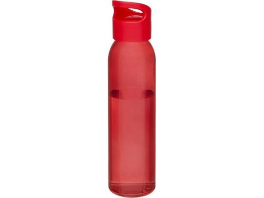 Спортивная бутылка Sky из стекла объемом 500 мл, красный, арт. 021628103