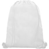 Сетчастый рюкзак со шнурком Oriole, белый, арт. 021638903
