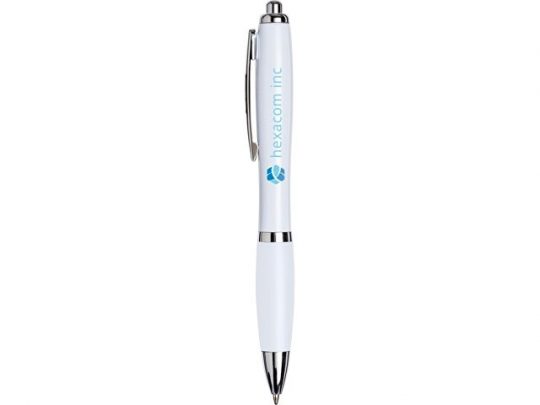 Nash антибактериальная шариковая ручка, белый, синие чернила (синие чернила), арт. 021620603