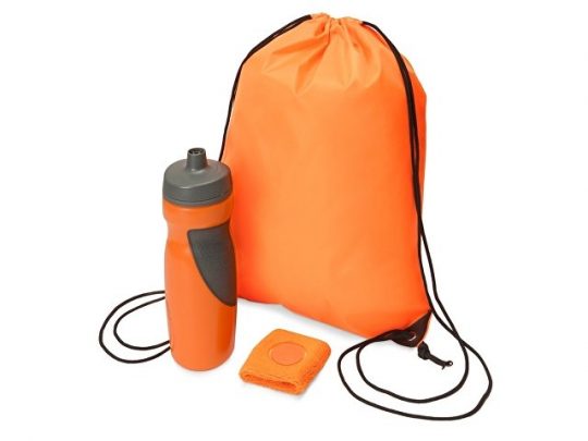 Подарочный набор для спорта Flash, оранжевый, арт. 021861403