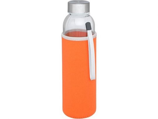 Спортивная бутылка Bodhi из стекла объемом 500 мл, оранжевый, арт. 021629003