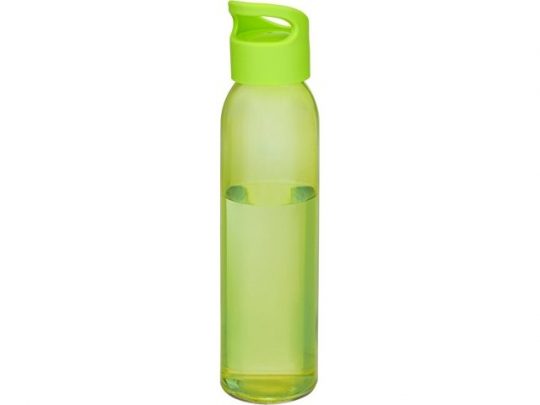 Спортивная бутылка Sky из стекла объемом 500 мл, зеленый лайм, арт. 021628003