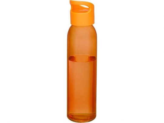 Спортивная бутылка Sky из стекла объемом 500 мл, оранжевый, арт. 021628203
