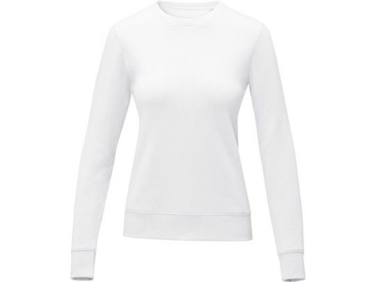 Женский свитер Zenon с круглым вырезом, белый (XS), арт. 022888803