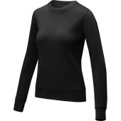 Женский свитер Zenon с круглым вырезом, черный (S), арт. 022891703