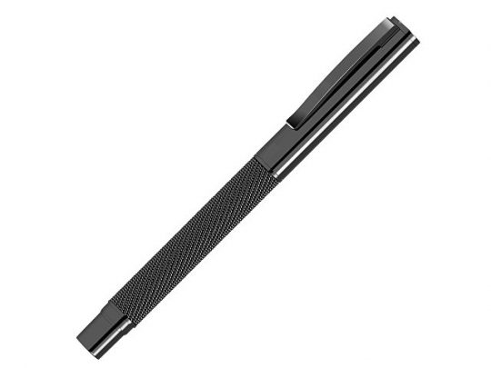 Ручка металлическая роллер из сетки MESH R, темно-серый/черный, арт. 022305203