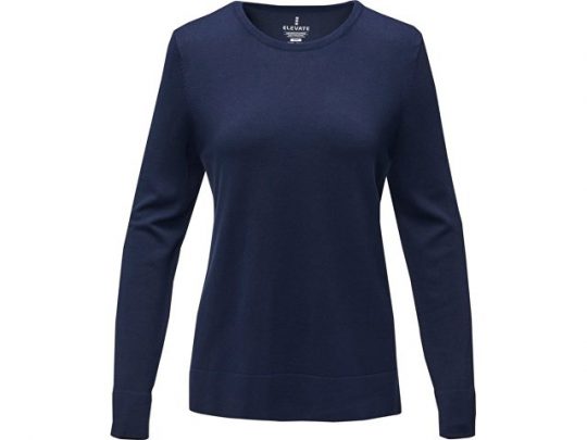 Женский пуловер Merrit с круглым вырезом, темно-синий (L), арт. 022287903