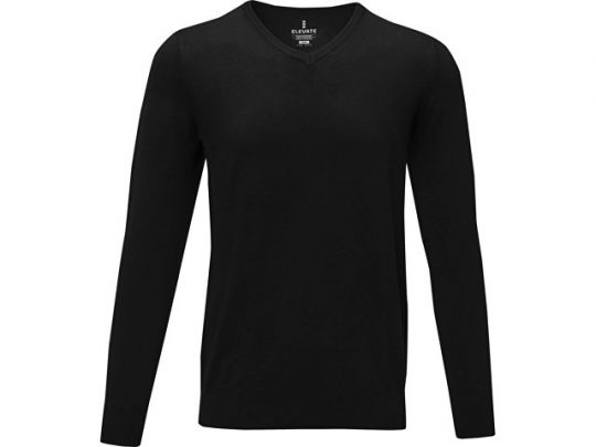 Мужской пуловер Stanton с V-образным вырезом, черный (XL), арт. 022284003