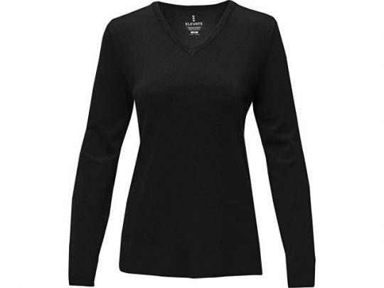 Женский пуловер с V-образным вырезом Stanton, черный (XS), арт. 022285503
