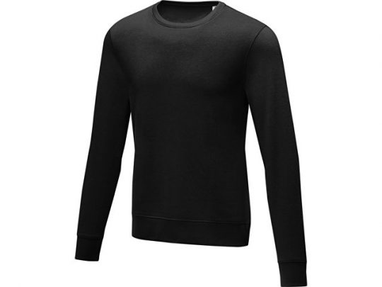 Мужской свитер Zenon с круглым вырезом, черный (4XL), арт. 022886403