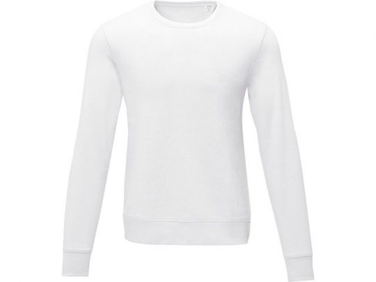 Мужской свитер Zenon с круглым вырезом, белый (M), арт. 022882403