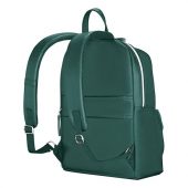 Рюкзак женский WENGER LeaMarie, ПВХ/полиэстер, 31x16x41 см, 18 л, зеленый, арт. 022867403