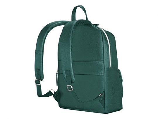 Рюкзак женский WENGER LeaMarie, ПВХ/полиэстер, 31x16x41 см, 18 л, зеленый, арт. 022867403