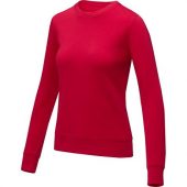 Женский свитер Zenon с круглым вырезом, красный (S), арт. 022892203