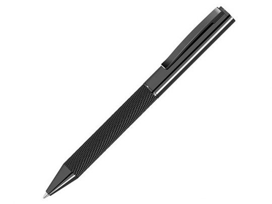Ручка металлическая шариковая из сетки MESH, темно-серый/черный, арт. 022304903
