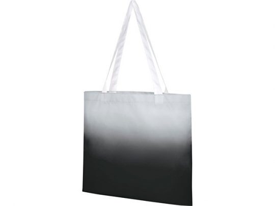 Эко-сумка Rio с плавным переходом цветов, черный, арт. 022870903