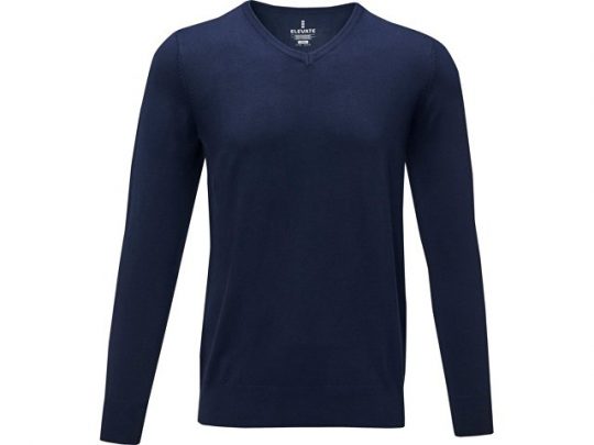 Мужской пуловер Stanton с V-образным вырезом, темно-синий (L), арт. 022284803
