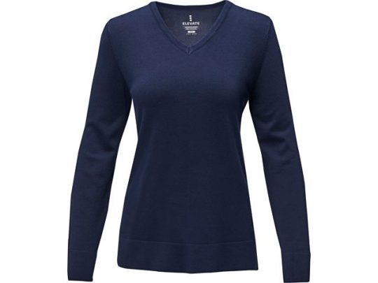 Женский пуловер с V-образным вырезом Stanton, темно-синий (2XL), арт. 022285603