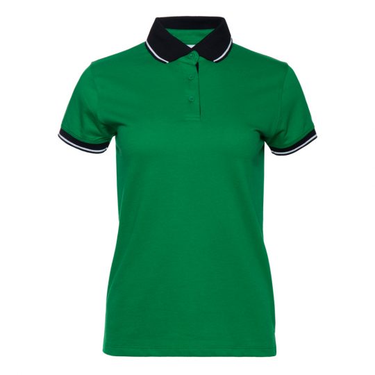 StanContrastWomen Рубашка 04CW_Зелёный/Чёрный (30/20) (XL/50)
