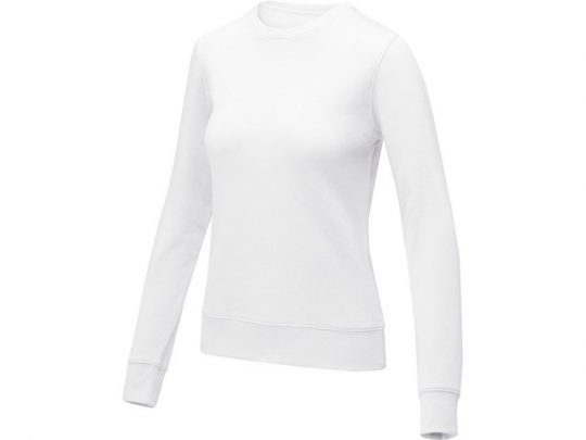 Женский свитер Zenon с круглым вырезом, белый (4XL), арт. 022888603