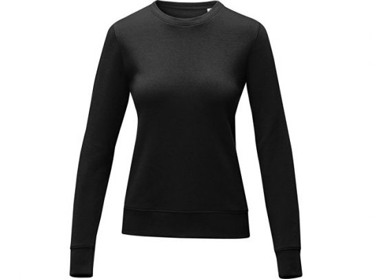 Женский свитер Zenon с круглым вырезом, черный (L), арт. 022890403