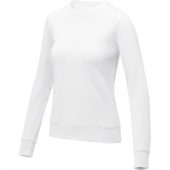 Женский свитер Zenon с круглым вырезом, белый (S), арт. 022888703